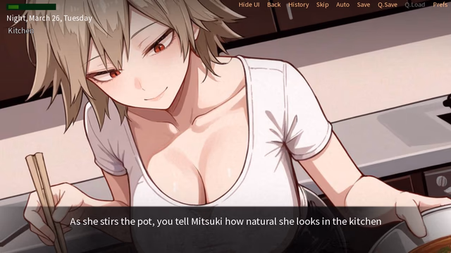 A Night With Mitsuki Bakugou EXTRA screenshot 3