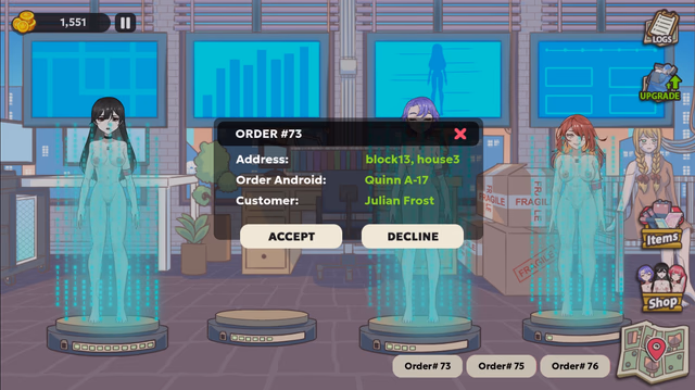 Androids at Your Service screenshot 6