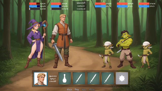 Blades and Beasts screenshot 1