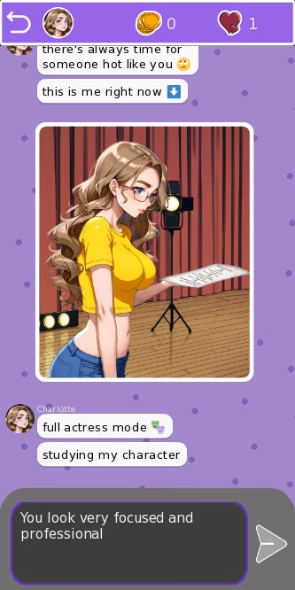 Charlotte Sexting screenshot 2