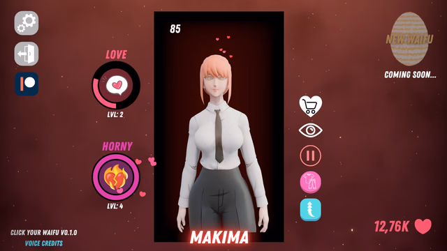 Click Your Waifu! screenshot 2