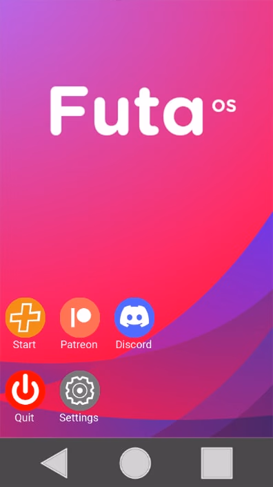 FutaOS screenshot 1