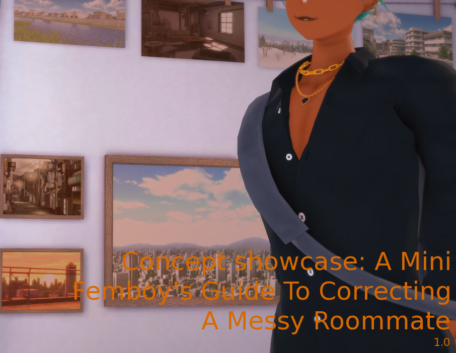 A Mini Femboy's Guide To Correcting a Messy Roommate artwork