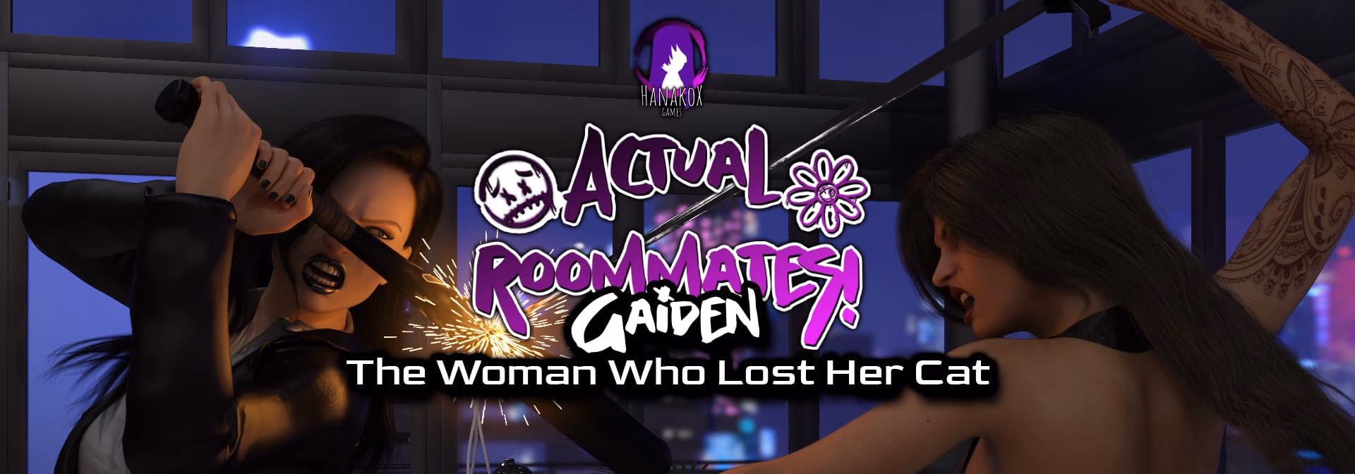 Actual Roommates Gaiden: The Woman Who Lost Her Cat artwork