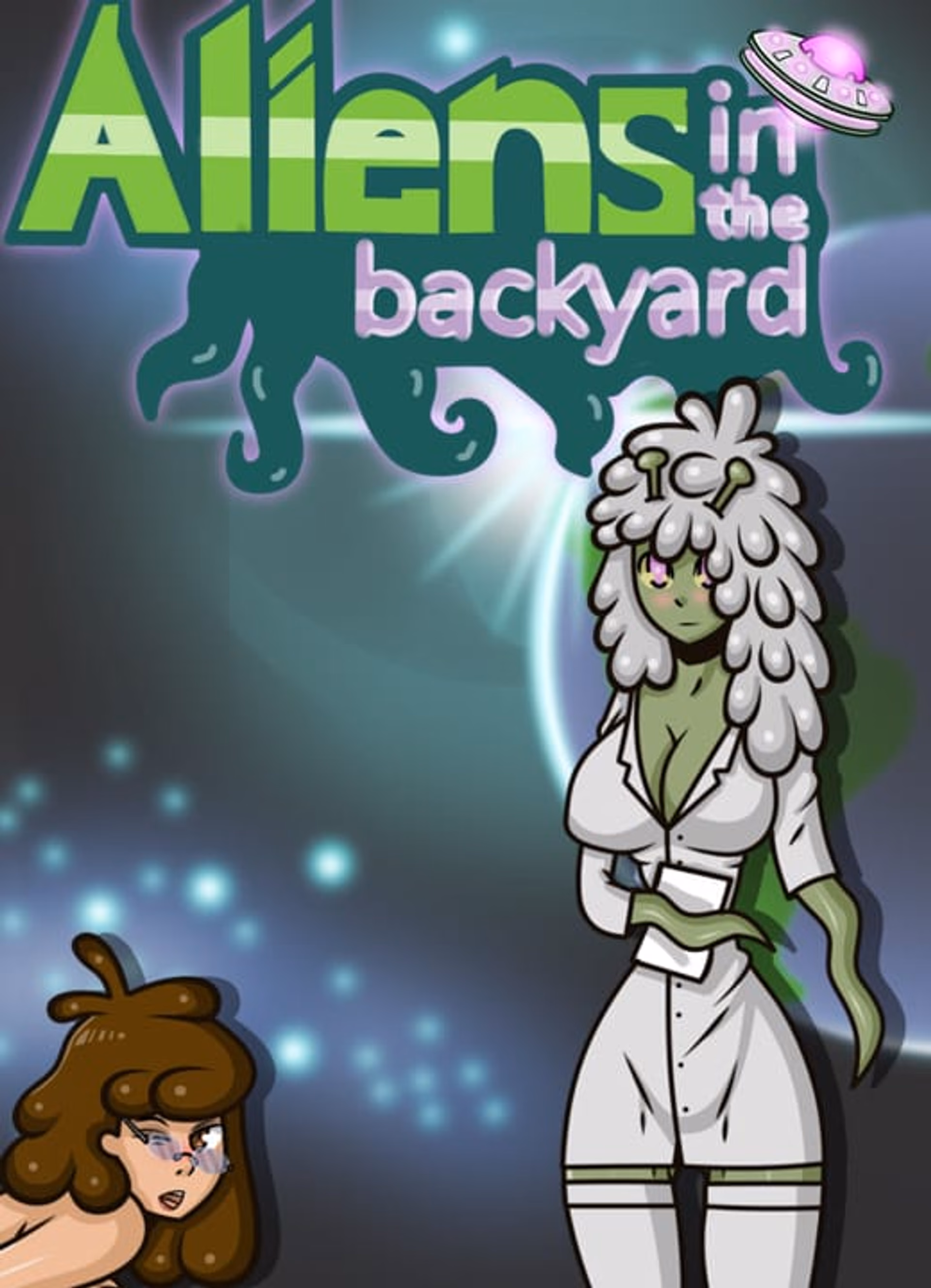 Aliens in the Backyard artwork