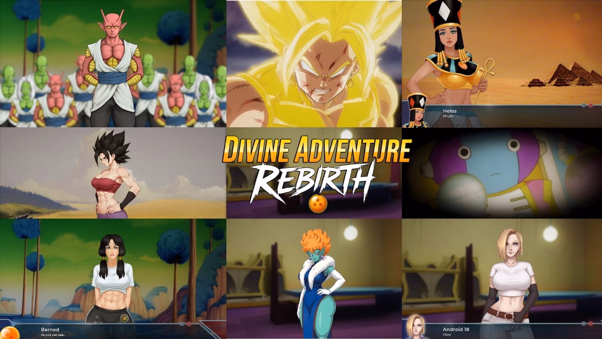 Divine Adventure Rebirth artwork