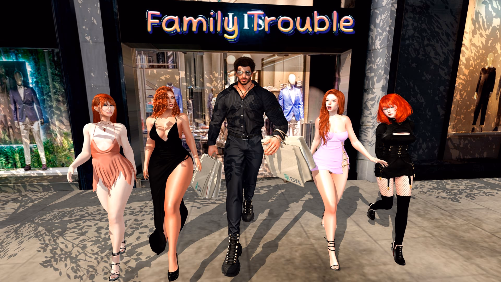 Family Trouble artwork