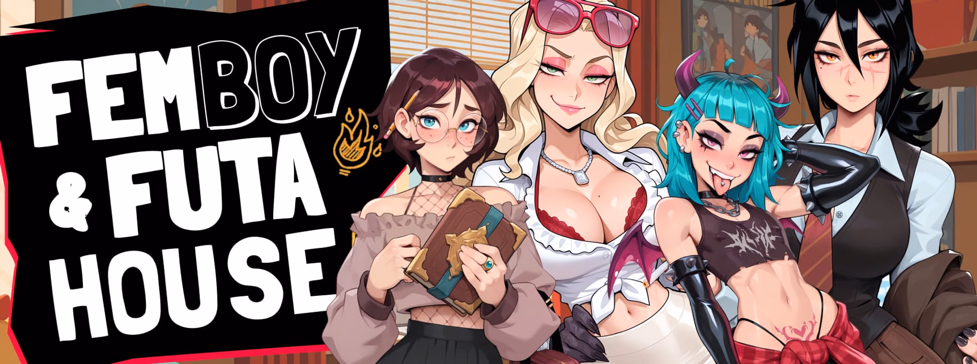 Femboy Futa House artwork