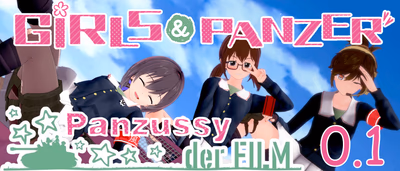 Girls und Panzer der Panzussy die Film cover