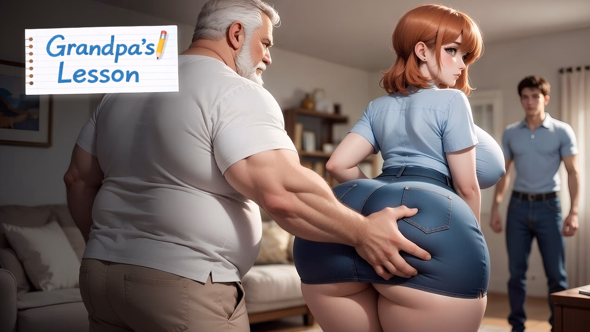 Grandpa's Lesson artwork