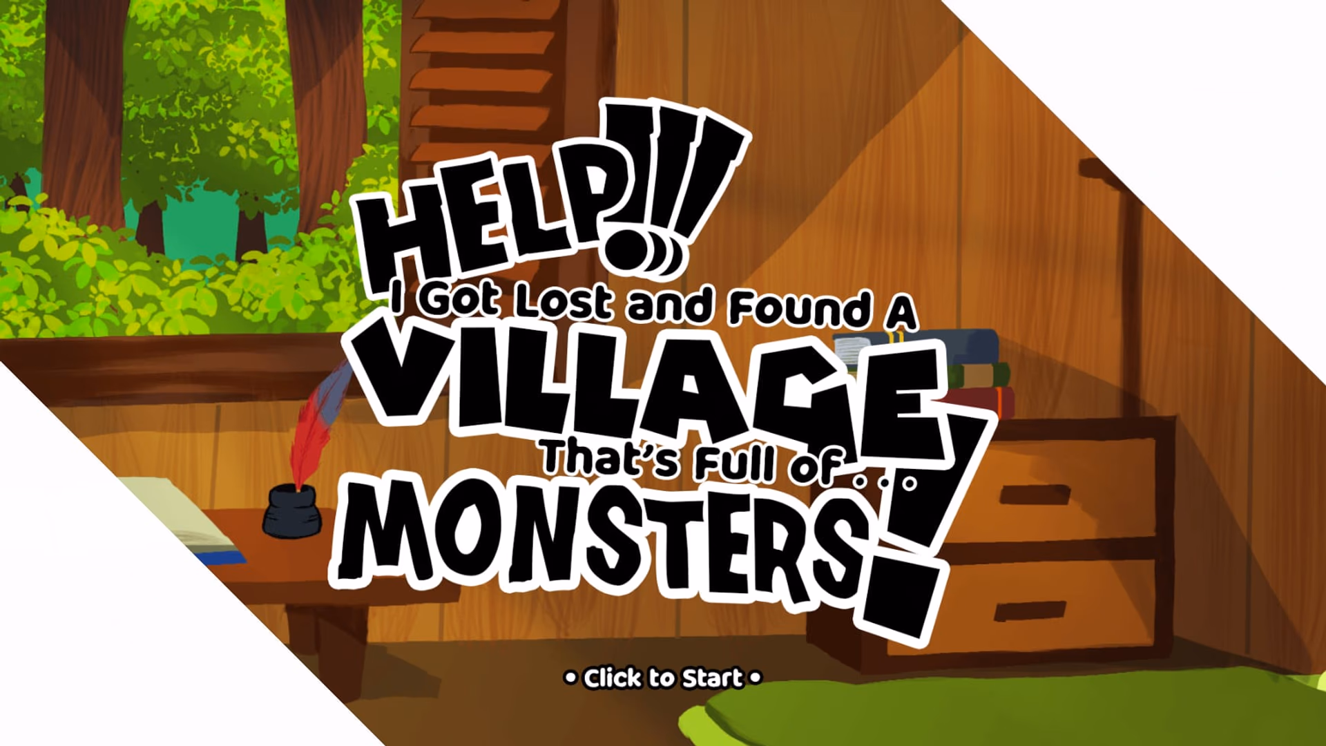 Help!!! I Got Lost and Found a Village That's Full of... Monsters! artwork
