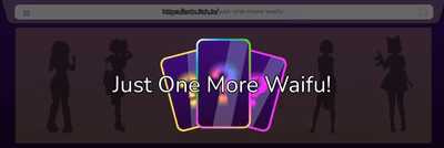 Just one More Waifu! cover