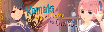 Komaki Won't Come to Class (Komakiko) cover