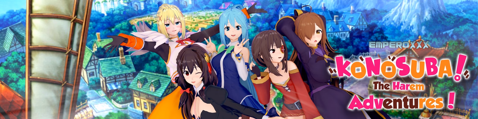 KonoSuba - The Harem Adventures artwork