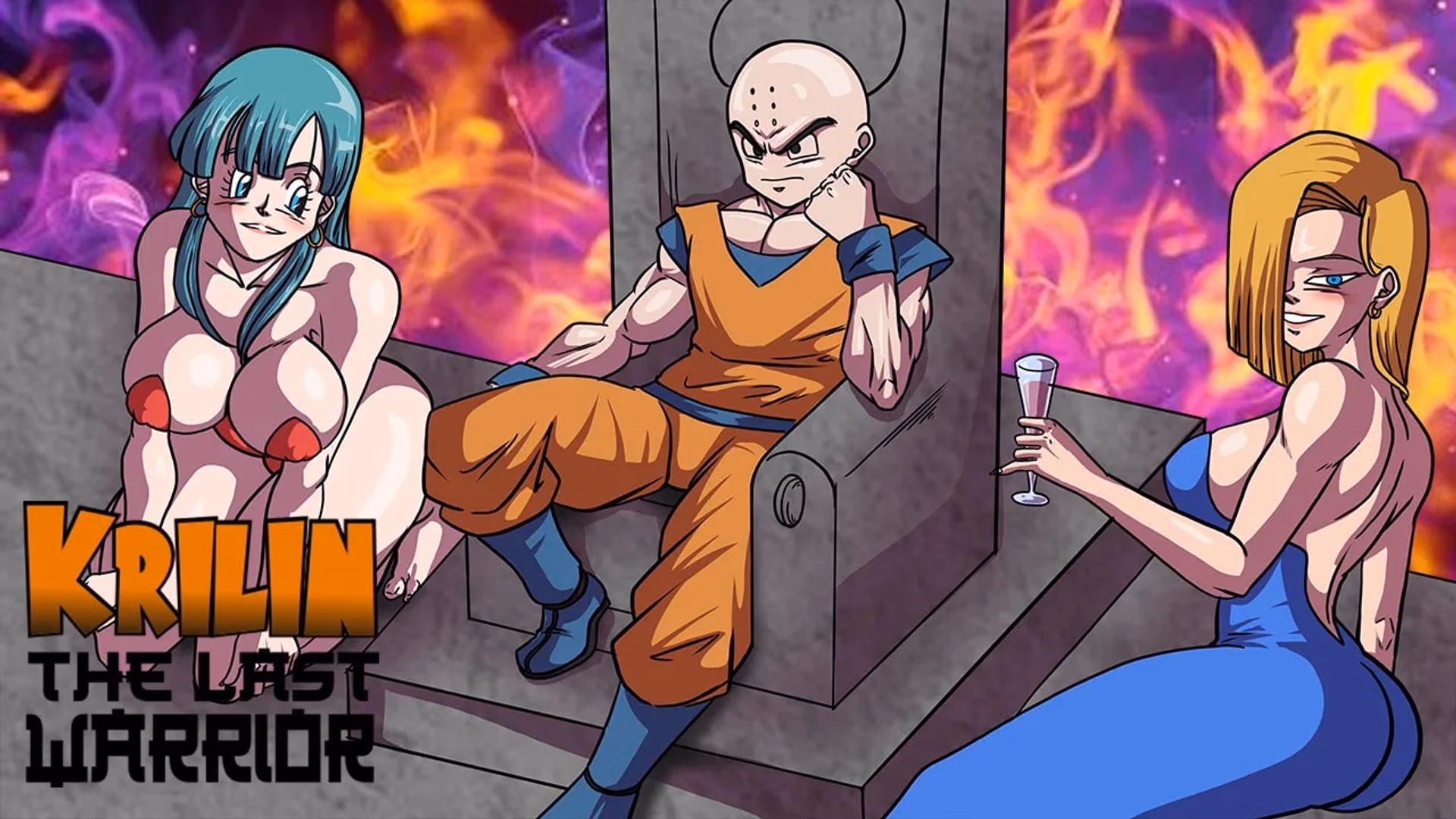 Krillin: The Last Warrior artwork