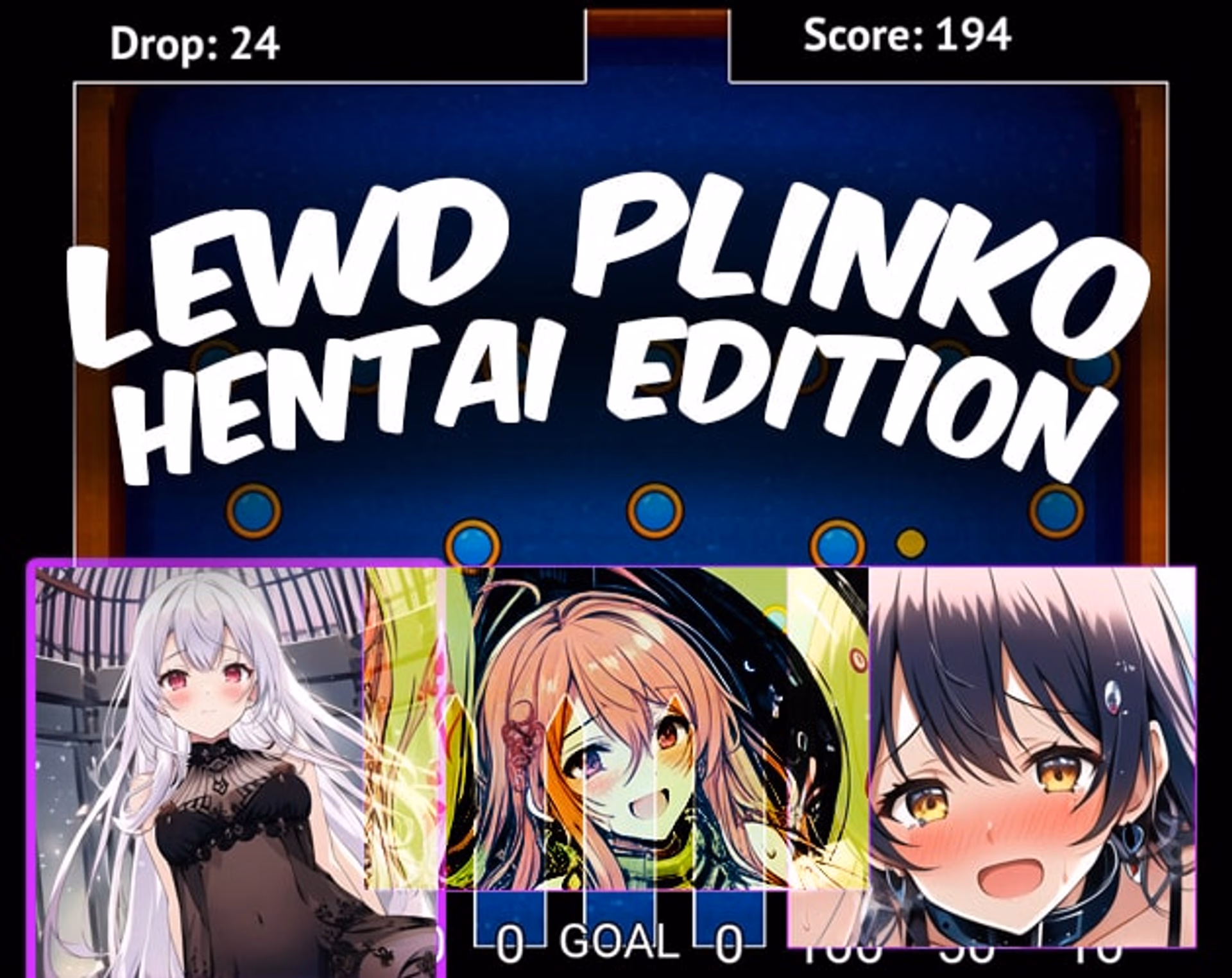 Lewd Plinko Hentai Edition artwork