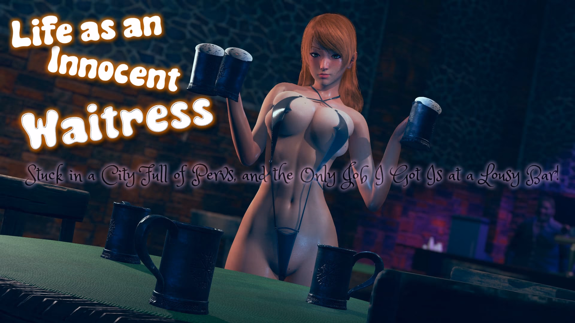 Life as an Innocent Waitress artwork