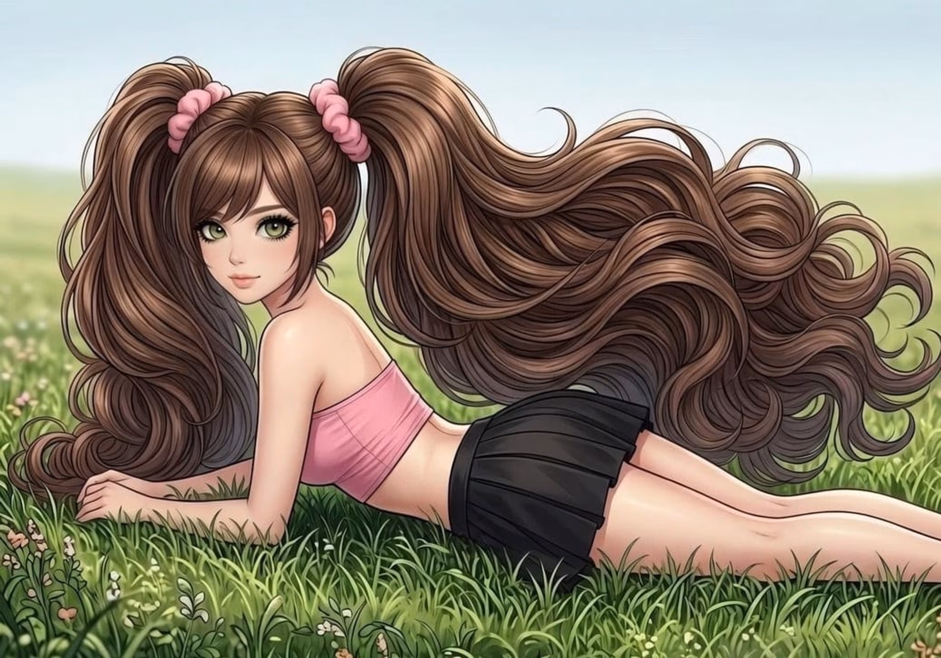 Long Hair NTR Gf artwork
