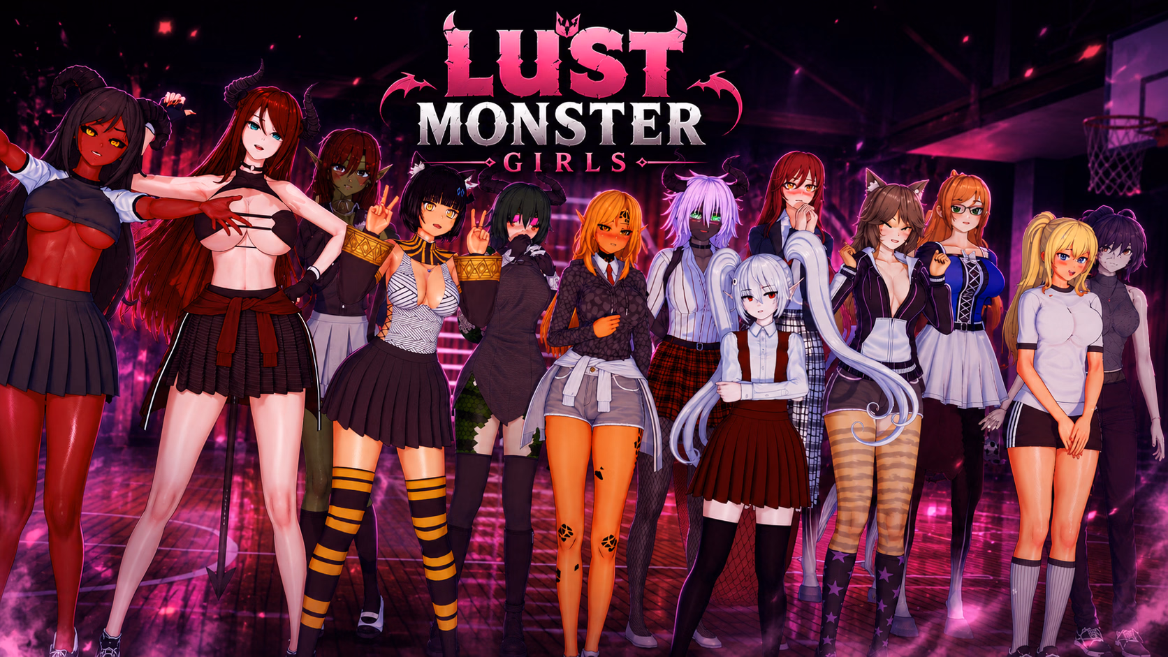 Lust Monster Girls artwork