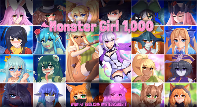 Monster Girl 1,000 cover