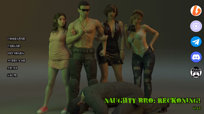 Naughty Bro: Reckoning! cover