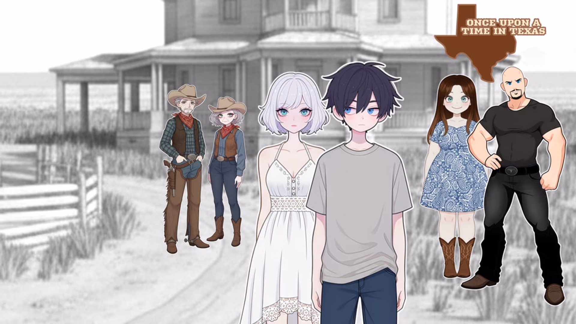 Once Upon a Time in Texas artwork