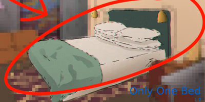 Only One Bed cover