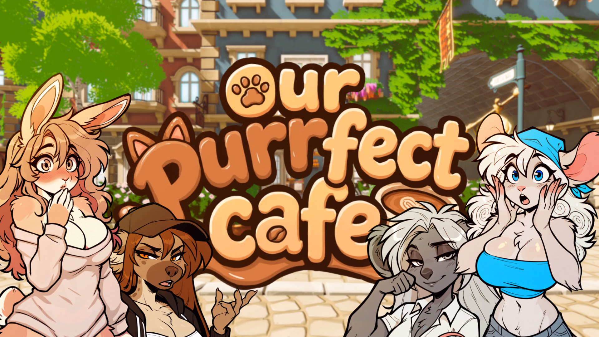 Our Purrfect Cafe artwork