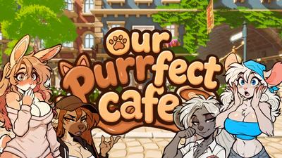 Our Purrfect Cafe cover