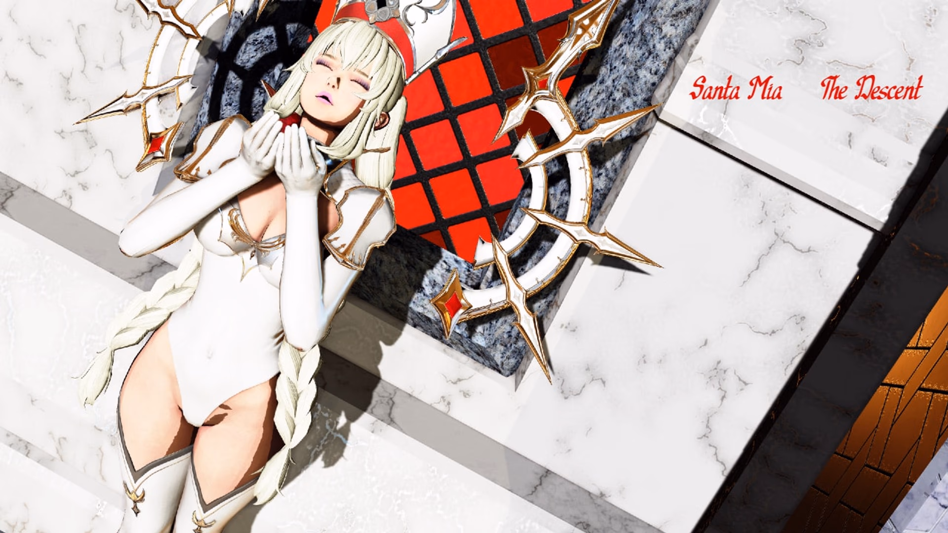 Santa Mia: The Descent artwork