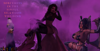 Sorceress In the Sinful Silkwood Yielding cover