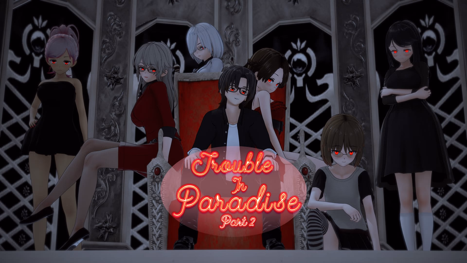 Trouble in Paradise artwork