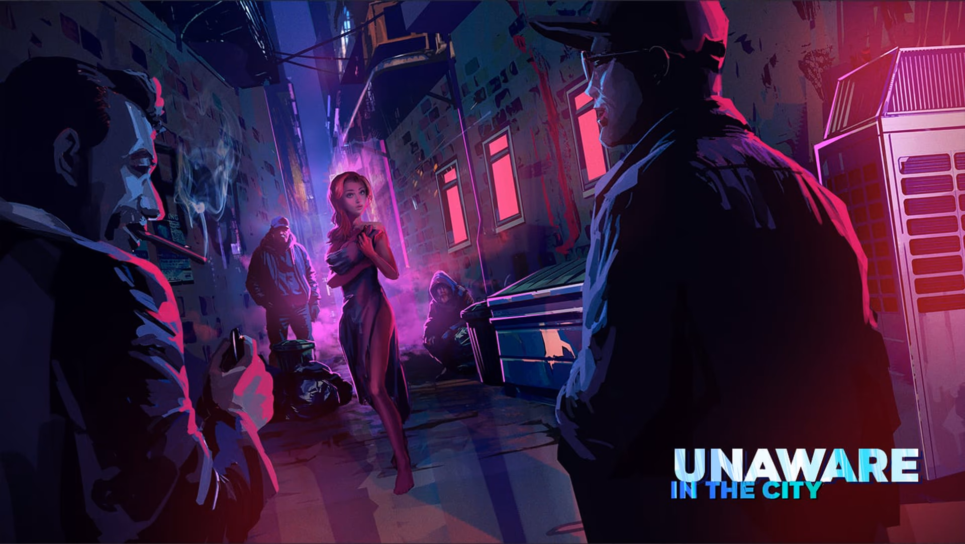 Unaware in the City artwork