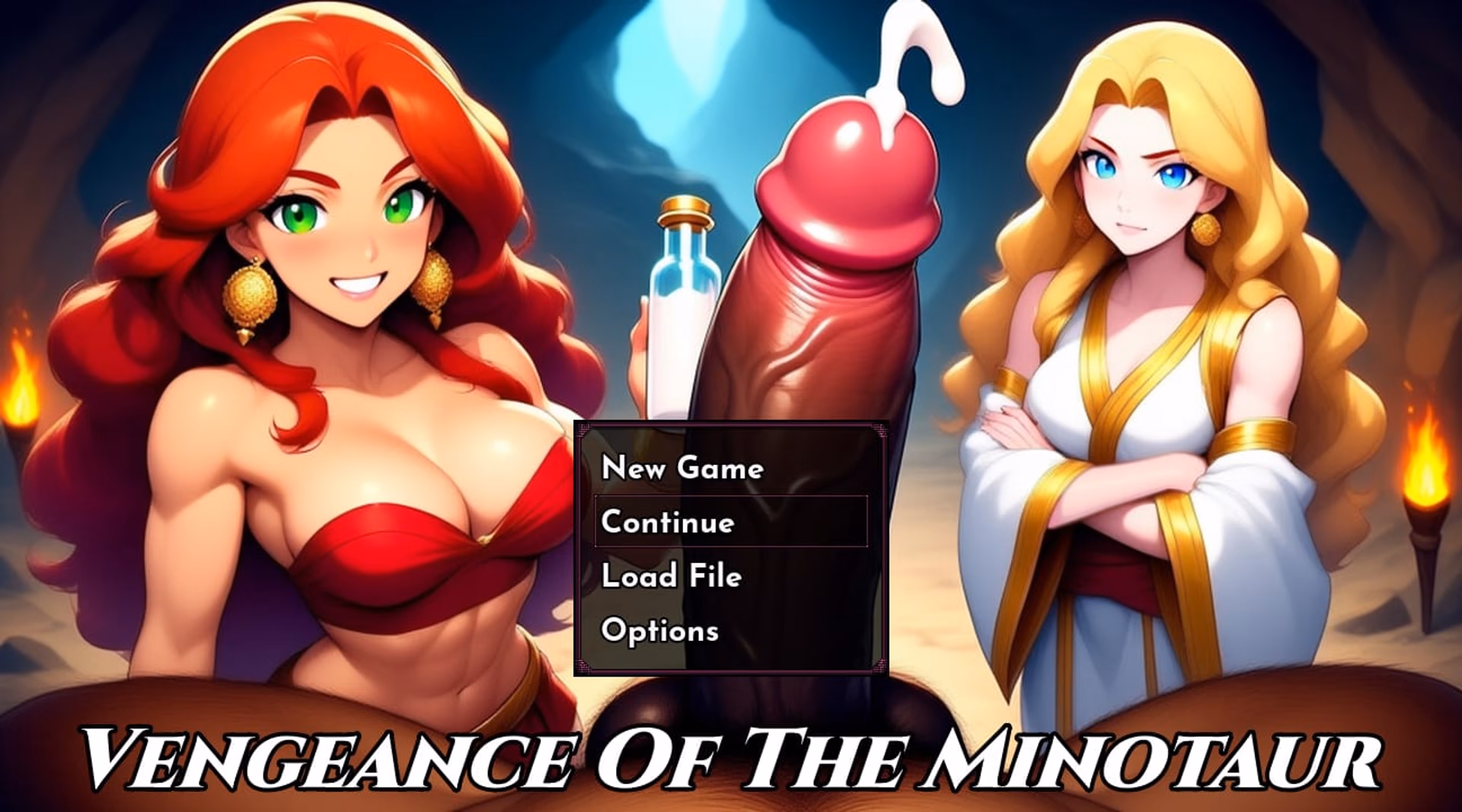 !!Vengeance of the Minotaur RPG artwork