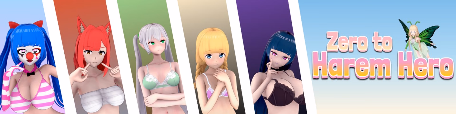 Zero to Harem Hero: A Hentai Isekai Adventure artwork