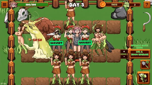 Harvest Girls Garden Assault screenshot 1