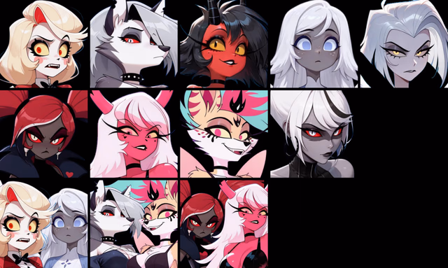 Hazbin Hotel & Helluva Boss Hentai Clicker screenshot 7