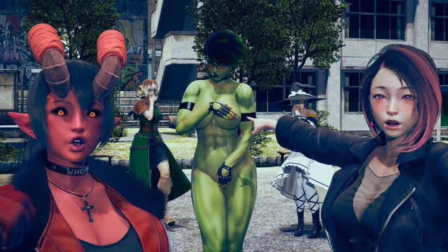 Irregular Fantasy World: A Sapphic Adventure screenshot 1