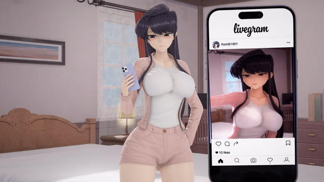 Komi Can't Resist screenshot 1
