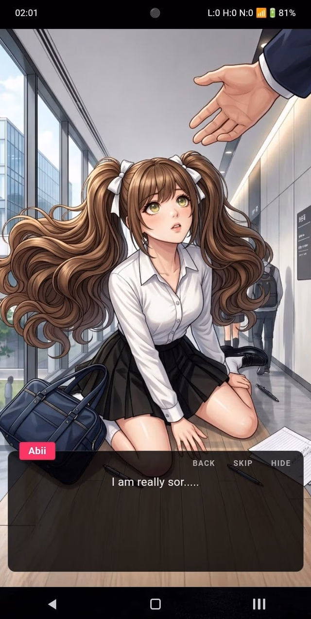 Long Hair NTR Gf screenshot 1