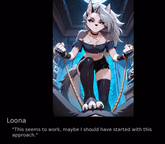 Loona Dominates a Pervert screenshot 3