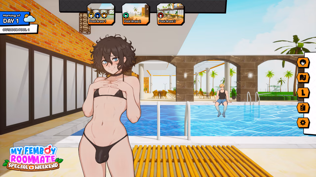My Femboy Roommate Special Weekend screenshot 4