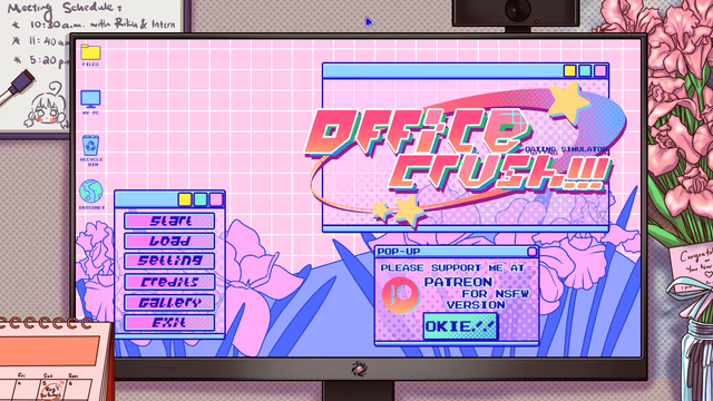 Office Crush Dating Simulator screenshot 1