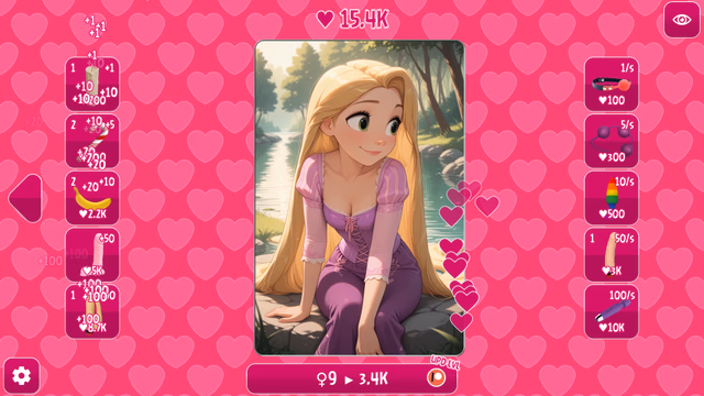 Rapunzel Clicker screenshot 1