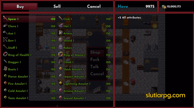 !!Slutia Dungeon Crawler RPG screenshot 10