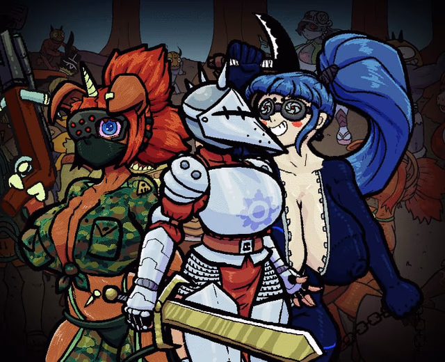 Some Heroines Climb Up a Tower to Ask God Why the Game Has a Name That's So Long screenshot 3