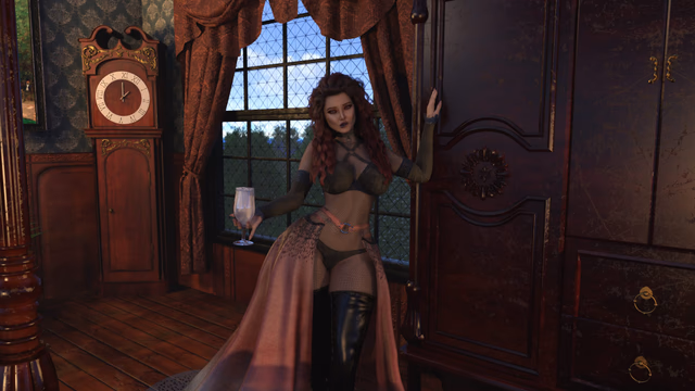 Sorceress In the Sinful Silkwood Yielding screenshot 2