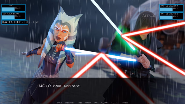 Star Warrior and Space Girls screenshot 4