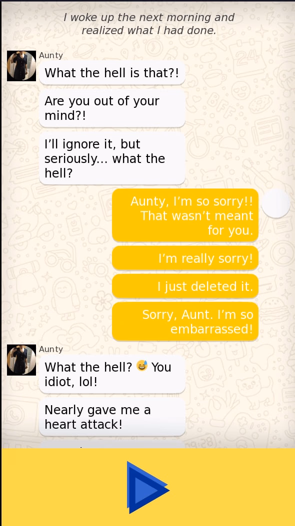 The Day I Sent My Aunt a Dick Pic screenshot 1