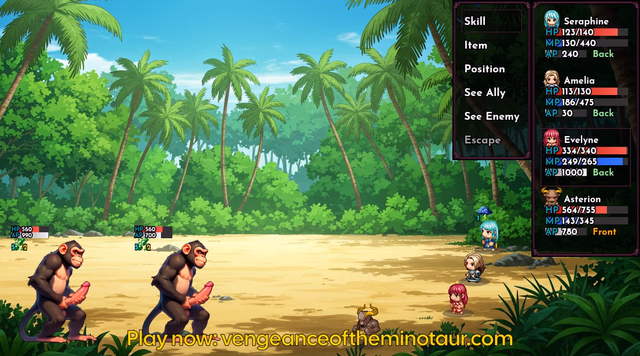 !!Vengeance of the Minotaur RPG screenshot 3